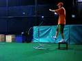 hurdle jump (linear + vertical) progression