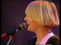this is the first part of a performance from 12th august 1990. it was from one of a series of concerts to celebrate the 5th birthday of the town & country club (now the forum) in kentish town, north london; this event took place at the alexandra palace, also in north london. the running order for this concert was 29 palms, the 4 of us, voice of the beehive, squeeze and the kinks.

featured songs are: just like you, don't call me baby, and just a city.