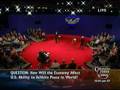 videos de Town Hall Debate - Foreign Policy: How will the economy a...