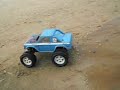 E-Maxx on the beach 1