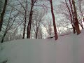 cliff dropping a 20 foot cliff on throbulator at burke mountain
