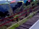 Descending the Great Wall of China