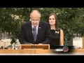 Giuliani at ground zero on 9/11 tenth anniversary