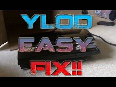 how to repair ylod in sony ps3