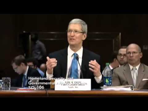 Apple CEO - A Senate subcommittee questions Apple CEO Tim Cook about how Apple has apparently legally avoided paying billions of dollars in taxes to the US government by...