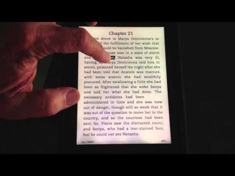 how to use the kindle paperwhite