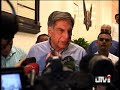 Rebuild what has been destroyed: Tata Rebuild what has been destroyed: Tata