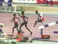 Kenyans deliver clean sweep in steeplechase