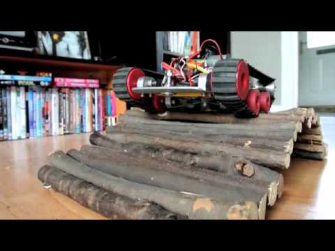 how to make a rc tracked vehicle