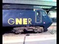 GNER HST leaving Newcastle For Aberdeen