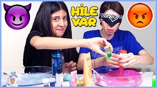 Slime Şakası Gözü Kapalı Slime Challenge Çö