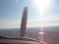 Flying in a Cessna 182 with stall and Takeoff/landing