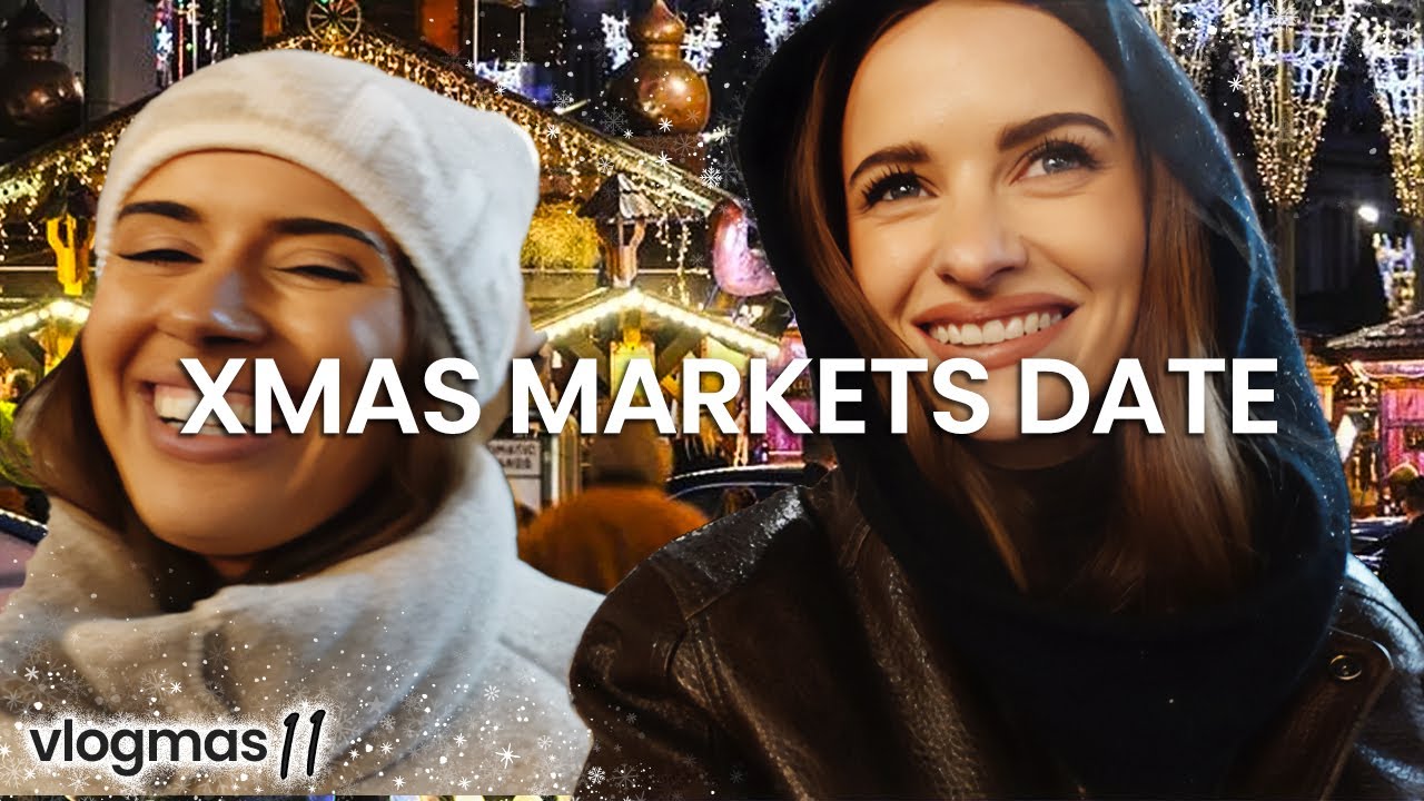 CHRISTMAS MARKETS IN MANCHESTER & SHOPPING TRIP WITH SUZIE | VLOGMAS WITH VICTORIA
