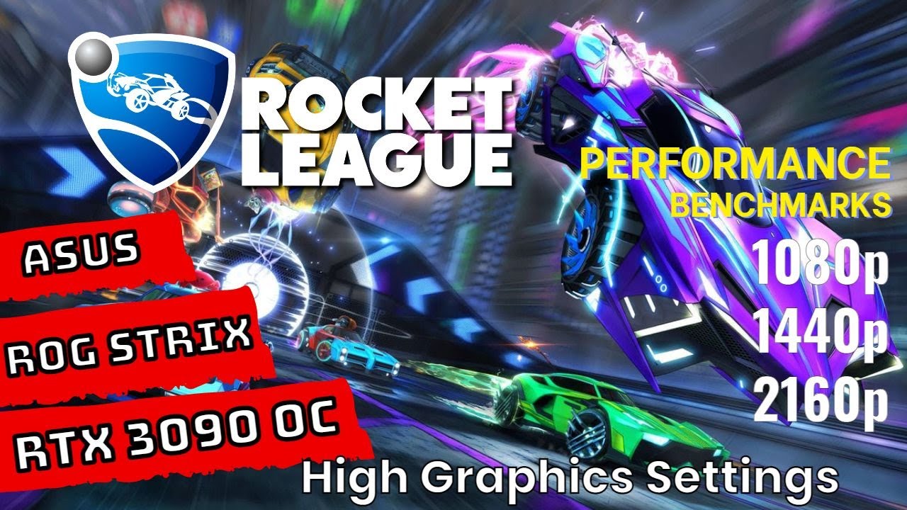 Rocket League RTX 3090 Benchmarks at | 1080p | 1440p | 4K | [ASUS ROG STRIX RTX 3090 OC]