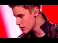 Justin Bieber Christmas Eve Ft Selena Gomez X Factor USA New Years Eve 2012 Grammy Awards - YouTube