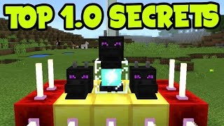 TOP SECRET MCPE 1.0 UPDATE FEATURES! TRADING, PC GUI Minecraft Pocket Edition 0.17.0 / 1.0 UPDATE