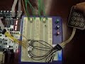 3x4 pin pad using STK500
