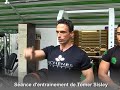 fred mompo vous pr�sente sa salle de vincennes et entraine tomer sisiley pour la pr�paration de son film largo winch............ www.mompo.fr. www.crisimmo.com