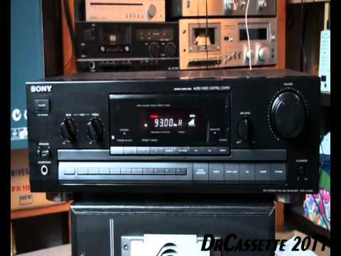 The Sony STR-GX390 receiver