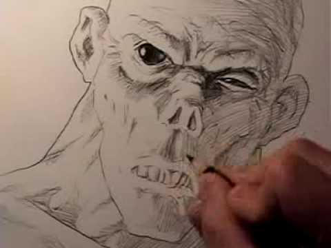 How to Draw a Monster (No Audio: Sorry!)