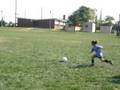 CiCi scores a goal
