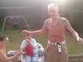 Kritian gets 'shocked' on his belly & bum