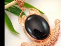 Superb Onyx Copper Pendant Superb Onyx Copper Pendant