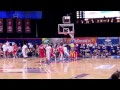 The rematch lived up to the hype as #2 Benet's perfect 26-0 record remained intact after a 58-54 victory vs #1 Simeon in front of 8184 fans at the soldout City-Suburban Showdown at UIC Pavillion 2/19/11. Simeon sophomore phenom Jabari Parker repeatedly tried to take over the game. Benet's 6-1 Pat Boyle was draped all over him every time, doing the best possible job of guarding Simeon's 6-7 star. Boyle scored 10 pts, including 2 crucial free throws late in the game, but it was his 4th-quarter defense on Parker that made all the difference in Benet's 58-54 win over Simeon. 3 times Parker brought Simeon within 2, but Benet never lost the lead after 7-ft Wisconsin-bound center Frank Kaminsky drilled the 2nd of his twp 3-pointers to make it 42-39 late in the 3rd quarter. Benet led throughout the 4th quarter and was a 8-for-8 from the line in the 4th. Benet point guard David Sobolewski (Nothwestern) controlled the pace of the game doing the vast majority of the ball-handling. Parker was the only Simeon player in double figures. Simeon (23-2), ranked #3 nationally by USA Today (Benet #24) but heading into the state tourney on a 2-game losing streak, trailed 12-2 but led 28-24 at halftime. Player of the game: Frank Kaminsky, Benet, 19 pts, 10 rebounds, 5 blocks, 4 assists. Key performers: Benet — Dave Sobolewski, 15 pts, 5 assists; Pat Boyle, 10 pts, 3 rebounds. Simeon — Jabari Parker, 21 pts, 5 rebounds, 2 steals, 2 assists; Rashawn McElrath, 9 pts, 8 rebounds.