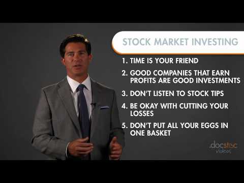 6 Rules For Successful Stock Market Investing