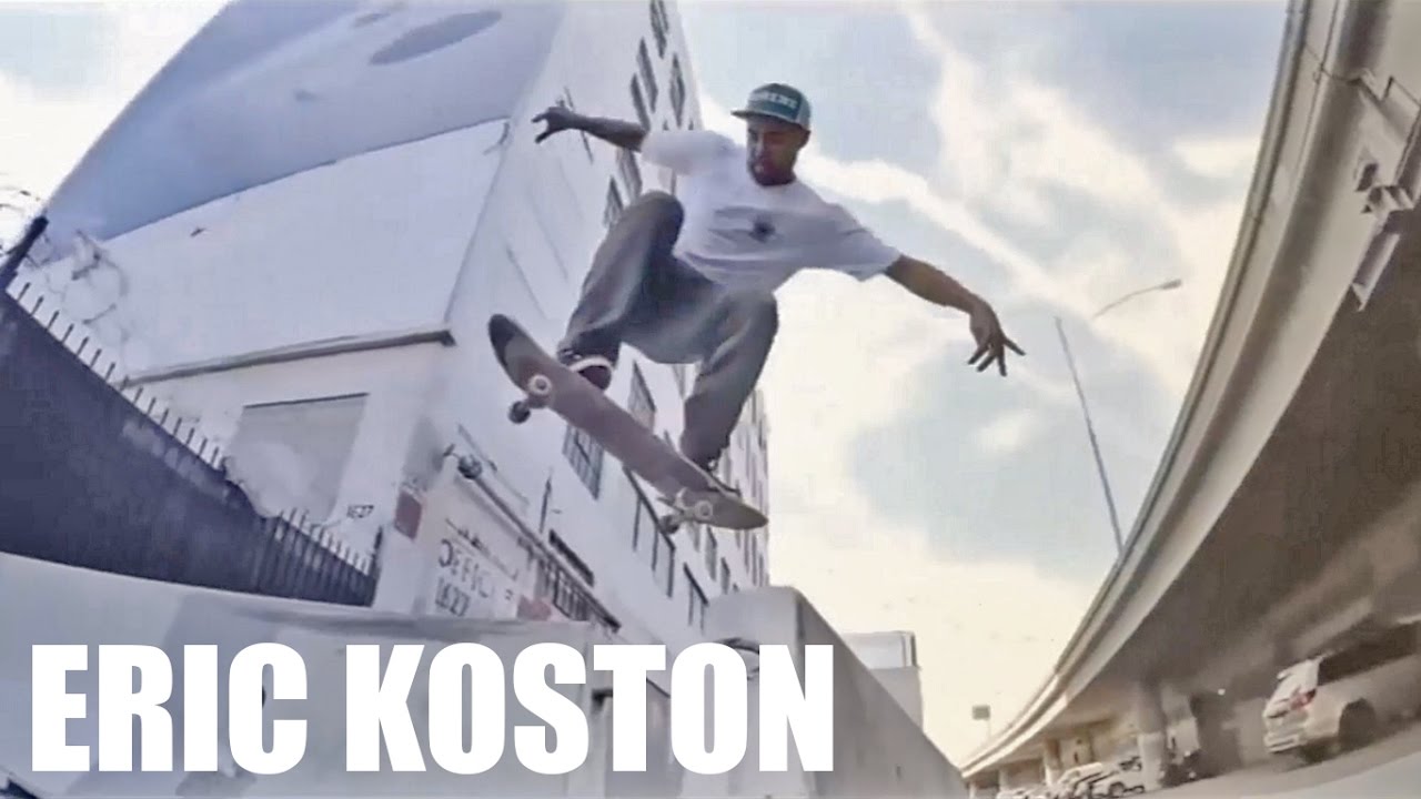 Eric Koston Skateboarding "Control It All"