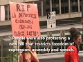 Click here to watch this video Canada's Largest Act of Civil Disobedience! 300 000 + Defy Anti-Protest Bill in Montreal!