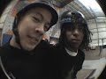 frontside feeble grinds with John Ketsadachan