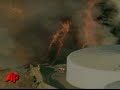 Raw Video: Calif. Wildfire Scorches 800 Homes
