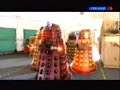 Dr Who - Doomsday - Daleks vs Cybermen main battle Dr Who - Doomsday - Daleks vs Cybermen main battle