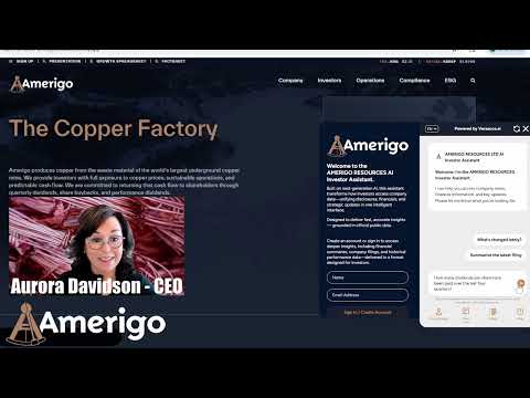 Amerigo Launches AI Investor Assistant.
