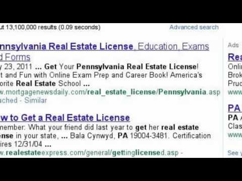 how to obtain real estate license in pa