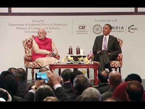 President Obama Speaks at the U.S.-India Business Council Summit