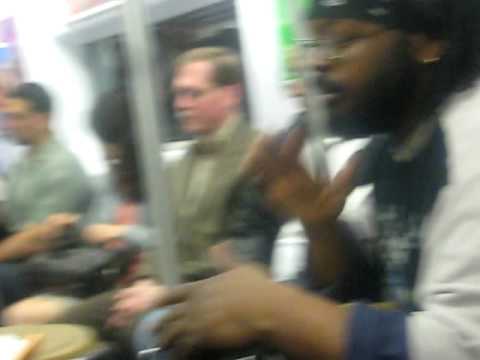 Subway Bongo Jam in NYC