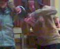 speedy gansta dancin...caucasion female style