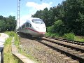 ICE 1 und ICE 3 bei Mörfelden Walldorf ICE 1 und ICE 3 bei Mörfelden Walldorf
