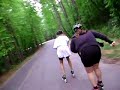 Inline Speed Skating - Callaway Gardens Marathon warmup Inline Speed Skating - Callaway Gardens Marathon warmup