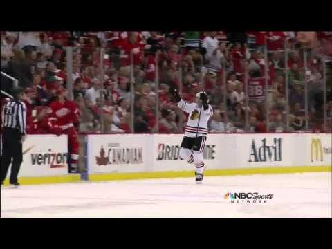 Murtz - Michael Frolik penalty shot backhand goal 4-2 May 27 2013 Chicago Blackhawks vs Detroit Red Wings. NBC Sports feed. Announcers PBP Doc Emrick, Eddie Olczyk, ...