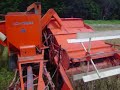 Allis Chalmers 72 combine from operator\ Allis Chalmers 72 combine from operator\