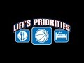 We're playing basketball