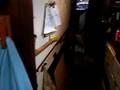 The interior of our boat