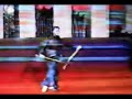 jet li and of course the great hu jianqiang and the crew of the shaolin temple movies performing on chinese tv. ok, quality is bad....who cares.