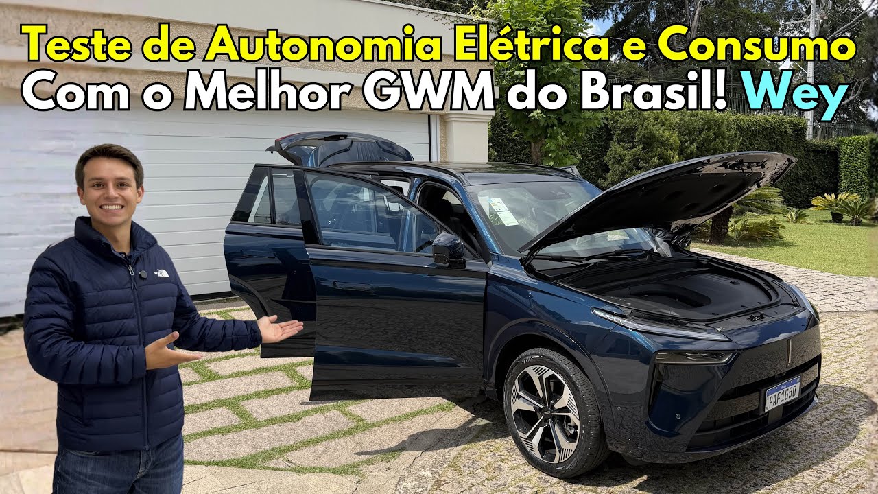 Teste de Autonomia e Consumo de GWM Wey 07, 6 Lugares e 517 cv