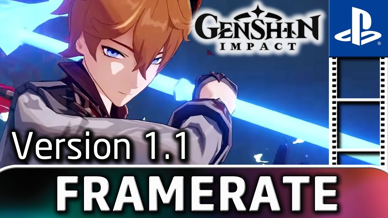 Genshin Impact | Version 1.1 | Frame Rate Test on PS4