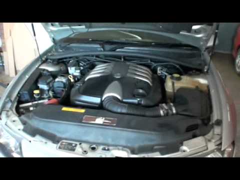 how to change oil in vx commodore