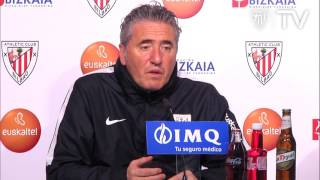 Agirre respecto al estado de ciertas instalaciones deportivas: "El fútbol femenino tiene que pr